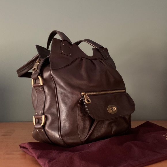 MULBERRY Authentic Somerset Tote- Expandable Sides - Picture 3 of 5